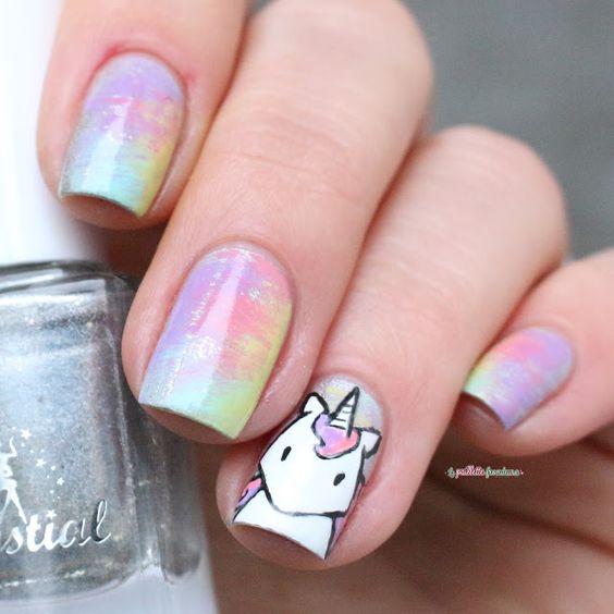 Unicorn nails – Incredible manicure in fabulous style